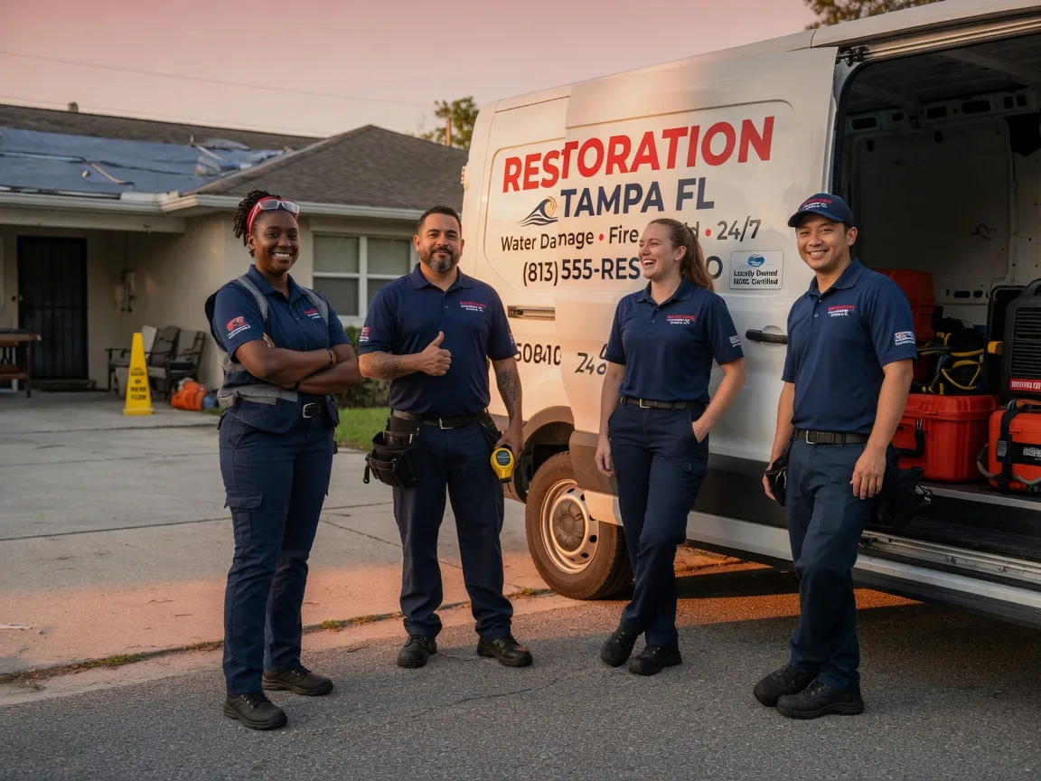 Water Damage Restoration company in Hamill, SD